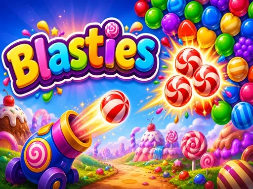 Blasties: Chain Reaction, Color, and Board Rhythm