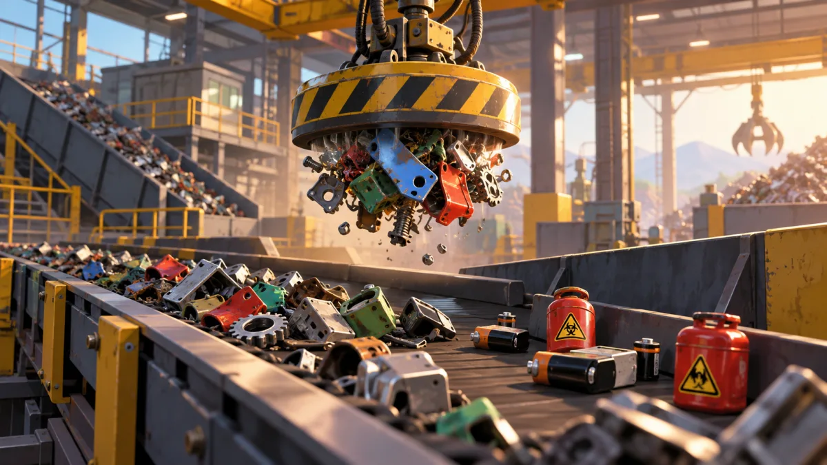 Magnet Sort: Reading Rhythm Across the Factory Line