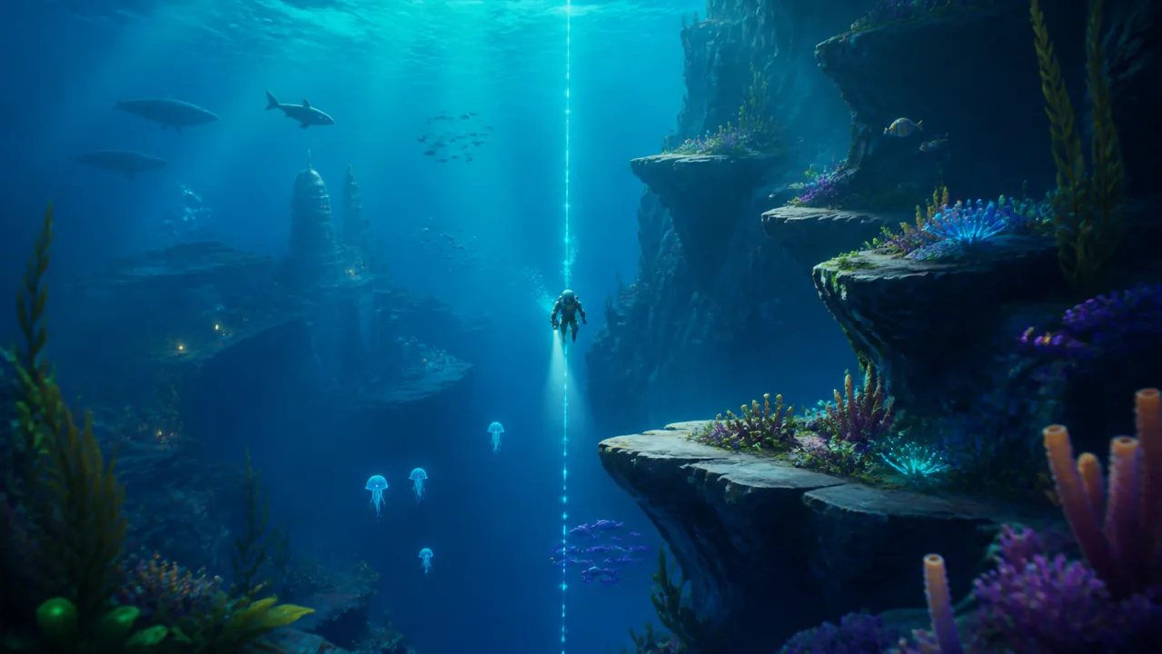 Scale the Depths: Reading an Underwater World