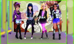 Bonnie Rocker Chick Dress Up Game image