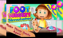 Foot Surgery Simulator 2d - Foot Doctor image