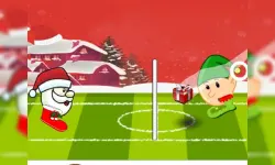 Santa winter head soccer image