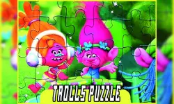 Trolls Puzzle Jigsaw image