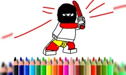 BTS Lego Coloring Book image