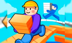 Running Girl 3D image