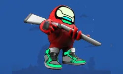 Among Shooter Imposter Online image