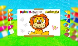 Paint and Learn Animals image