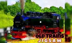 Old Trains Jigsaw image