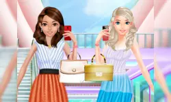 Fashion Girls Shopping For Summer image