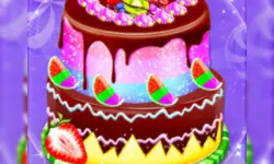 Cute Doll Cook Cakes image