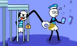 Stickman Troll Thief Puzzle image