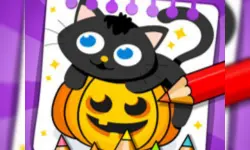 Halloween Coloring Art Games image