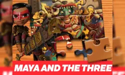 Maya and the Three Jigsaw Puzzle image