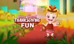 Baby Hazel ThanksGiving Fun image