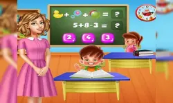 Kindergarten School Teacher Kids Learning Games image