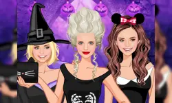 Halloween dress up game image