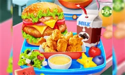 School Lunch Maker Game image