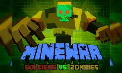 MineWar Soldiers vs Zombies image
