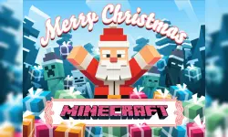 MineCraft Christmas Jigsaw Puzzle image