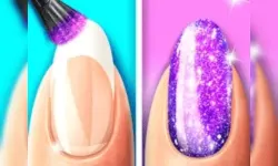 Fashion Makeup Nail Salon - Nail Game image