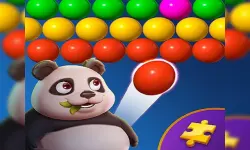 Panda Bubble Shooter game free image