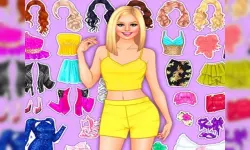 Baby Girl Dish Washing & Dress-Up image