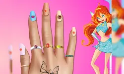Winx Nail Makeover image