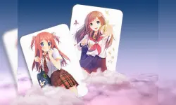 Anime Girl Card Match image