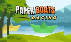 Paper Boats Racing image