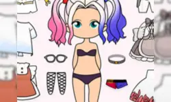 Paint Doll Dress Up: Makeup Game image