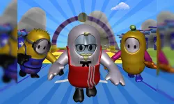 Fall Boys And Girls Running Multiplayer image