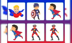 Super Heroes Memory image