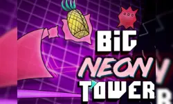 Big NEON Tower VS Tiny Square image