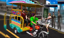 TukTuk Chingchi Rickshaw 3D image