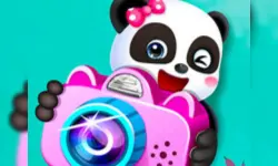 Baby Panda Photo Studio Game image