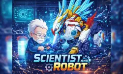 Scientist and Robot image