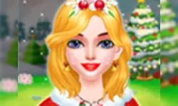 Christmas Makeup Salon - Makeover Game image