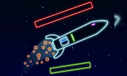 Neon Rocket Game image