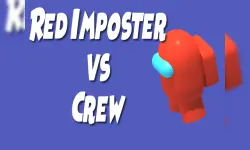 Red Impostor vs Crew HD image