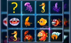 Sea Creatures Cards Match image
