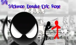 Stickman Doodle Epic Rage image