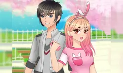 Romantic Anime Couples Dress Up image