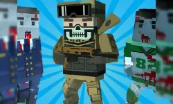 Blocky Shooting Arena 3D Pixel image