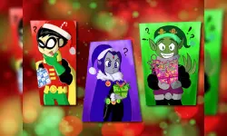 Teen Titans Christmas Stars image