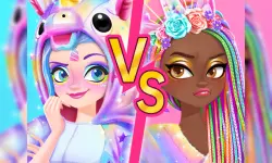 Blair Unicorn Dress Up Girls image
