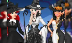 Black and White Halloween image
