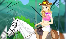 Horse Rider Girl image