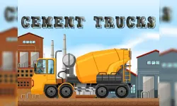 Cement Trucks Hidden Objects image