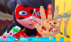 ladybug miraculous Hand Doctor - Fun Games for Gir image