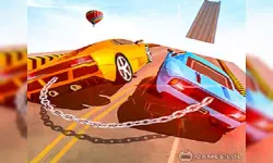 Chain Cars Racing game 3D image